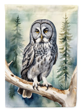 Load image into Gallery viewer, Great Gray Owl Garden Flag –  Garden Flag by Caroline's Treasures