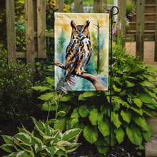 Load image into Gallery viewer, Great Horned Owl Garden Flag –  Garden Flag by Caroline's Treasures
