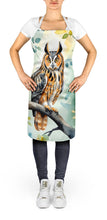 Load image into Gallery viewer, LongEared Owl Apron – Artist-Designed Kitchen, BBQ &amp; Craft Apron
