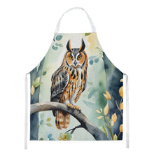 Load image into Gallery viewer, LongEared Owl Apron – Artist-Designed Kitchen, BBQ &amp; Craft Apron