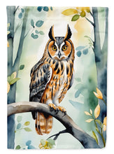 Load image into Gallery viewer, LongEared Owl Garden Flag –  Garden Flag by Caroline's Treasures