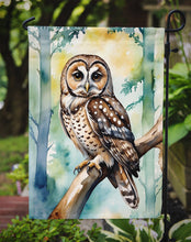 Load image into Gallery viewer, Spotted Owl Garden Flag –  Garden Flag by Caroline's Treasures