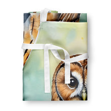 Load image into Gallery viewer, Tawny Owl Apron – Artist-Designed Kitchen, BBQ &amp; Craft Apron