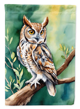 Load image into Gallery viewer, Western Screech Owl Garden Flag –  Garden Flag by Caroline's Treasures