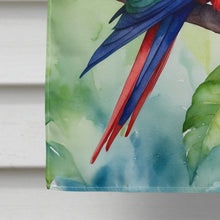 Load image into Gallery viewer, Eclectus Parrot House Flag