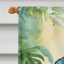 Load image into Gallery viewer, Macaw Parrot House Flag