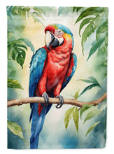 Load image into Gallery viewer, Macaw Parrot Garden Flag –  Garden Flag by Caroline's Treasures
