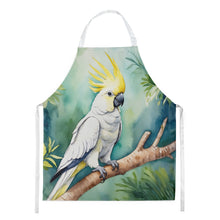 Load image into Gallery viewer, Sulphurcrested Cockatoo Apron – Artist-Designed Kitchen, BBQ &amp; Craft Apron