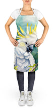 Load image into Gallery viewer, Sulphurcrested Cockatoo Apron – Artist-Designed Kitchen, BBQ &amp; Craft Apron