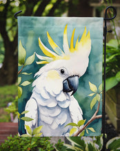 Load image into Gallery viewer, Sulphurcrested Cockatoo Garden Flag –  Garden Flag by Caroline's Treasures