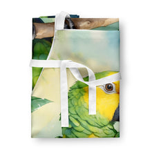 Load image into Gallery viewer, Yellownaped Amazon Parrot Apron – Artist-Designed Kitchen, BBQ &amp; Craft Apron