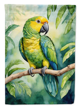 Load image into Gallery viewer, Yellownaped Amazon Parrot Garden Flag –  Garden Flag by Caroline's Treasures