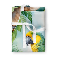 Load image into Gallery viewer, Yellownaped Amazon Parrot Apron – Artist-Designed Kitchen, BBQ &amp; Craft Apron