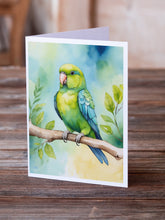 Load image into Gallery viewer, Parrotlet Greeting Cards - Blank Note Cards – 8-Pack of Artist-Designed Cards with Envelopes
