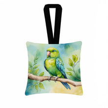 Load image into Gallery viewer, Parrotlet Hanging Square Fabric Ornament 3.5 × 3.5