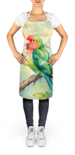 Load image into Gallery viewer, Peachfaced Lovebird Apron – Artist-Designed Kitchen, BBQ &amp; Craft Apron