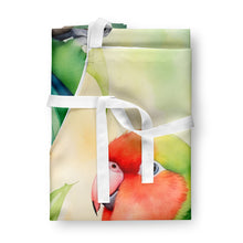 Load image into Gallery viewer, Peachfaced Lovebird Apron – Artist-Designed Kitchen, BBQ &amp; Craft Apron