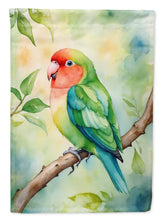 Load image into Gallery viewer, Peachfaced Lovebird House Flag