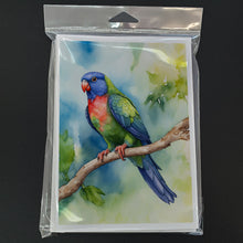 Load image into Gallery viewer, Pionus Greeting Cards - Blank Note Cards – 8-Pack of Artist-Designed Cards with Envelopes