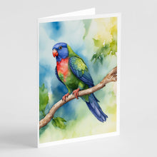 Load image into Gallery viewer, Pionus Greeting Cards - Blank Note Cards – 8-Pack of Artist-Designed Cards with Envelopes