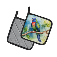 Load image into Gallery viewer, Pionus Pot Holders - Set of 2 Decorative Kitchen Helpers | Made in the USA