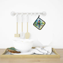 Load image into Gallery viewer, Pionus Pot Holders - Set of 2 Decorative Kitchen Helpers | Made in the USA