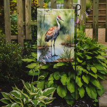 Load image into Gallery viewer, Sandhill Crane Garden Flag –  Garden Flag by Caroline's Treasures
