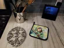 Load image into Gallery viewer, South Carolina Wren Pot Holders - Set of 2 Decorative Kitchen Helpers | Made in the USA