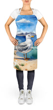 Load image into Gallery viewer, Utah California Gull Apron – Artist-Designed Kitchen, BBQ &amp; Craft Apron