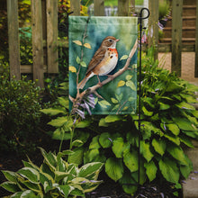 Load image into Gallery viewer, Vermont Hermit Thrush Garden Flag –  Garden Flag by Caroline's Treasures