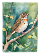 Load image into Gallery viewer, Vermont Hermit Thrush Garden Flag –  Garden Flag by Caroline's Treasures