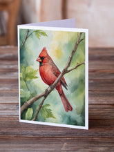 Load image into Gallery viewer, West Virginia Northern CardInal Greeting Cards - Blank Note Cards – 8-Pack of Artist-Designed Cards with Envelopes