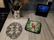 Load image into Gallery viewer, West Virginia Northern CardInal Pot Holders - Set of 2 Decorative Kitchen Helpers | Made in the USA
