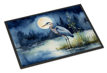 Load image into Gallery viewer, Blue Heron Under the Moonlight Doormat-24x36 Indoor / Outdoor Rug | Made in USA