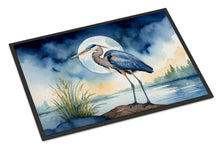 Load image into Gallery viewer, Blue Heron Under the Moonlight Doormat-24x36 Indoor / Outdoor Rug | Made in USA