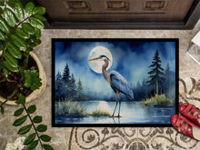 Load image into Gallery viewer, Blue Heron Under the Moonlight Doormat-24x36 Indoor / Outdoor Rug | Made in USA