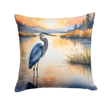 Load image into Gallery viewer, Blue Heron in the Golden Hour Throw Pillow