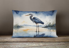 Load image into Gallery viewer, Blue Heron Barely Lit Sky Throw Pillow