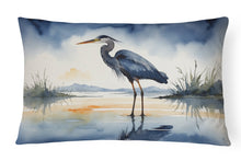 Load image into Gallery viewer, Blue Heron Barely Lit Sky Throw Pillow