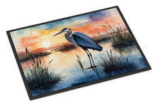 Load image into Gallery viewer, Blue Heron Setting Sun Doormat - 18X27 Indoor / Outdoor Rug | Made in USA