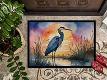 Load image into Gallery viewer, Blue Heron Setting Sun Doormat-24x36 Indoor / Outdoor Rug | Made in USA