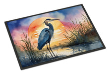Load image into Gallery viewer, Blue Heron Setting Sun Doormat - 18X27 Indoor / Outdoor Rug | Made in USA