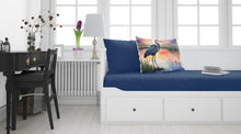 Load image into Gallery viewer, Blue Heron Setting Sun Standard Pillowcase – Artistic Decorative Front, White Back
