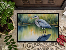 Load image into Gallery viewer, Blue Heron Stalking Prey Doormat-24x36 Indoor / Outdoor Rug | Made in USA