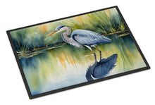 Load image into Gallery viewer, Blue Heron Stalking Prey Doormat