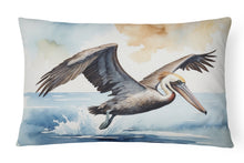 Load image into Gallery viewer, Pelican Diving Throw Pillow