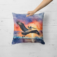 Load image into Gallery viewer, Pelican Fiery Sunset Throw Pillow