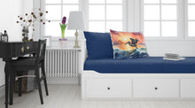 Load image into Gallery viewer, Pelican Fiery Sunset Standard Pillowcase – Artistic Decorative Front, White Back