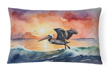 Load image into Gallery viewer, Pelican Fiery Sunset Throw Pillow
