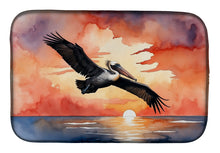 Load image into Gallery viewer, Pelican Fiery Sunset Dish Drying Mat